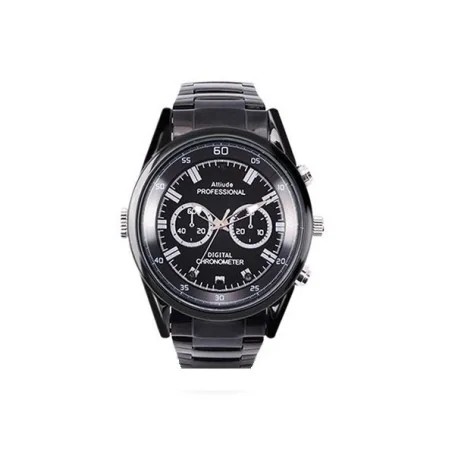 Orologio spia elegante con videocamera HD, visione notturna IR