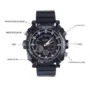 Orologio spia elegante con videocamera HD, visione notturna