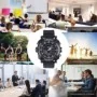 Orologio spia elegante con videocamera HD, visione notturna