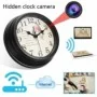 Orologio da parete con telecamera spia WiFi e sensore movimento