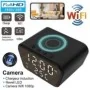 Sveglia Wi-Fi HD con Mini Telecamera Nascosta e Rilevamento Motion