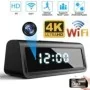 Sveglia Digitale 4K con Telecamera Nascosta e WiFi Remoto