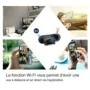 Sveglia a proiezione con telecamera nascosta Wi-Fi e visione notturna