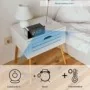 Sveglia Spia WiFi 4K con Visione Notturna e Rilevamento Movimenti