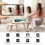 Sveglia spia 4K Wi-Fi con visione notturna e speaker Bluetooth
