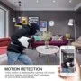 Orologio da Parete con Telecamera Wi-Fi Full HD e Motion Alert