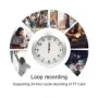 Orologio da Parete con Telecamera Wi-Fi Full HD e Motion Alert