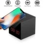 Sveglia Wi-Fi con Telecamera Nascosta, Visione Notturna HD