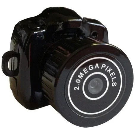Mini Fotocamera Spia Nera Compatta: Discrezione in Tasca