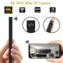 Microcamera WiFi IP 4K ultra discreta con rilevamento movimenti