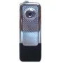 Mini videocamera argento con rilevamento, USB e supporto SD