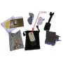 Mini videocamera argento con rilevamento, USB e supporto SD
