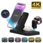 Caricatore Wireless 3-in-1 con Telecamera WiFi Nascosta HD
