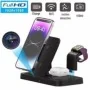 Caricatore Wireless 3-in-1 con Telecamera WiFi Nascosta HD
