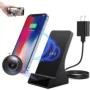 Base di Ricarica Wireless con Telecamera Nascosta Wi-Fi HD