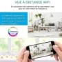 Lampada Spia WiFi 4K con Ricarica Wireless e Speaker Bluetooth