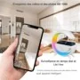 Lampada Spia WiFi 4K con Ricarica Wireless e Speaker Bluetooth