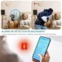 Presa Elettrica Spia WiFi 4K con Visione Notturna e Motion Alert