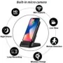 Caricatore Wireless Spia HD 1080P con Wifi e Visione Notturna