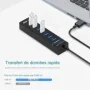 Hub USB 3.0 7 Porte con Telecamera Spia WiFi Integrata