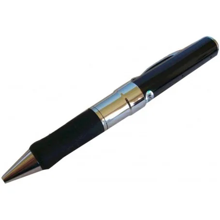 Penna Spia Video 4GB Nera e Argento Elegante e Discreta
