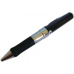 Penna Spia Video 4GB Nera e Argento Elegante e Discreta