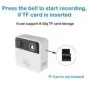 Videocitofono WiFi HD con Audio Bidirezionale e Visione Notturna