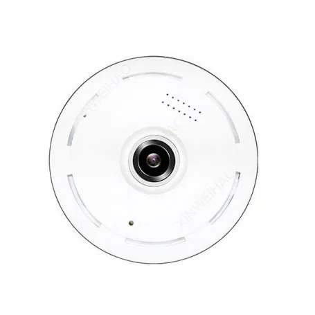Videocamera WiFi 360° HD con visione notturna e audio smart