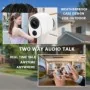 Videocamera WiFi da Esterno con Visione Notturna e Audio 2 Vie
