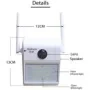 Lampada da esterno Wi-Fi con videocamera HD e visione notturna