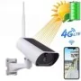 Telecamera 4G solare esterno con zoom X4 e visione notturna