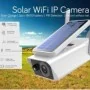 Videocamera WiFi Solare FHD da Esterno con Audio e Visione Notturna