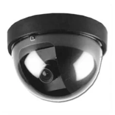 Finta telecamera dome con LED rosso, effetto reale dissuasivo