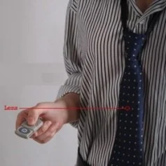 Cravatta elegante con microcamera nascosta e memoria da 4GB