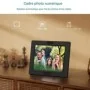 Cornice digitale 2K con videocamera nascosta e sensore PIR