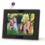 Cornice digitale 2K con videocamera nascosta e sensore PIR