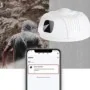 Telecamera nascosta WiFi 330° in finto rilevatore di fumo