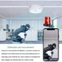 Telecamera Spia Wi-Fi Nascosta in Finto Rilevatore di Fumo