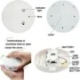 Rilevatore fumo finto con telecamera WiFi HD e visione notturna
