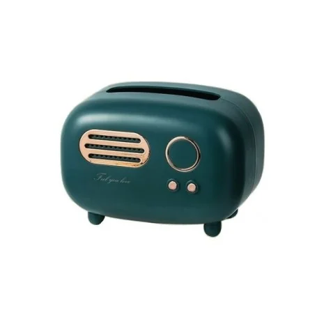 Scatola portafazzoletti vintage con videocamera spia WiFi HD