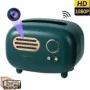 Scatola portafazzoletti vintage con videocamera spia WiFi HD