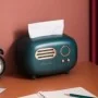 Scatola portafazzoletti vintage con videocamera spia WiFi HD