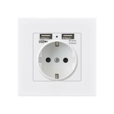 Presa a muro spia Full HD con USB e controllo da app