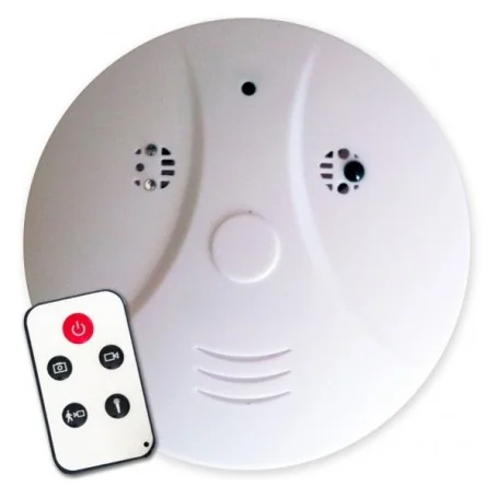 Videocamera Spia Nascosta in Rilevatore Fumo con Motion Sensor