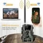 Videocamera da caccia 1080P infrarossi, invio MMS e email