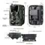 Videocamera da caccia 1080P infrarossi, invio MMS e email