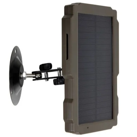 Pannello solare 12V con batteria 5000mAh per videocamere outdoor