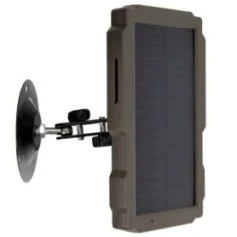 Pannello solare 12V con batteria 5000mAh per videocamere outdoor
