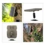 Pannello solare 12V con batteria 5000mAh per videocamere outdoor