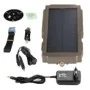 Pannello solare 12V con batteria 5000mAh per videocamere outdoor